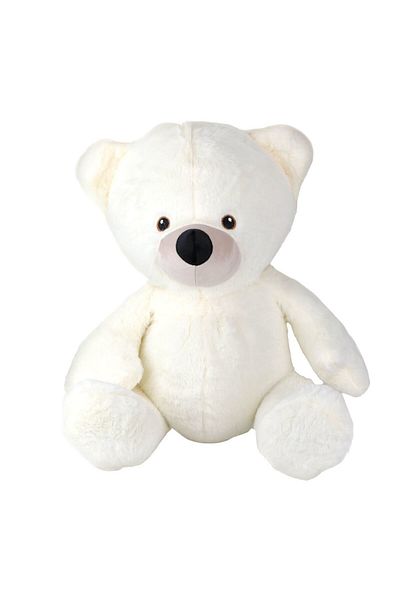 MY FRİEND TOYS 5094 Ecru Plush Bear 40 cm -My Friend Toys