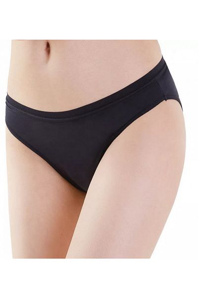 Irisana Menstrual panties, Irisana, made of organic cotton and bamboo, 4 layers, size S, Black