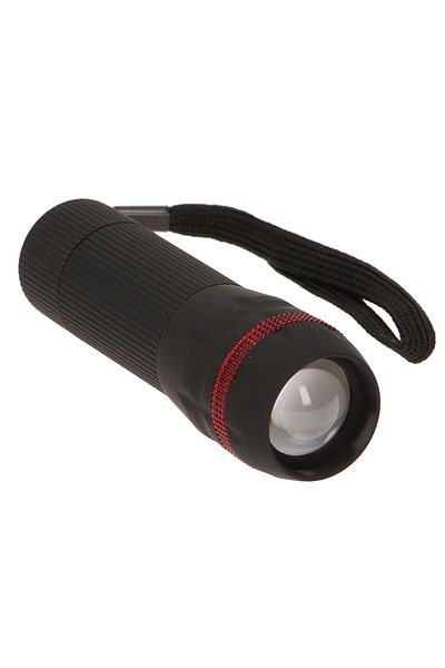 Orno Virone Lt-4 Led Flashlight, 1w, 60lm, Zoom, Black