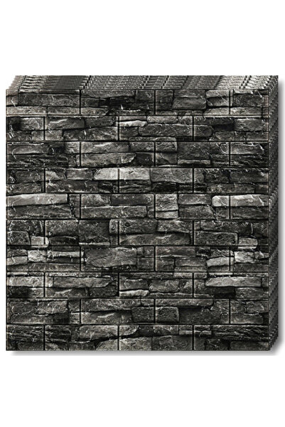 Teno Set 100x Tapet Caramida 3D Teno®, suprafata acoperire 53 mp, 70x77 cm, g...