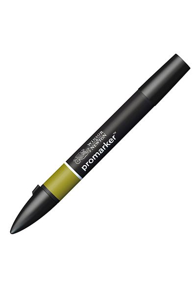 Winsor Newton Promarker Çift Uçlu Alkol Bazlı Grafik Çizim Kalemi Herb Green (Y524)