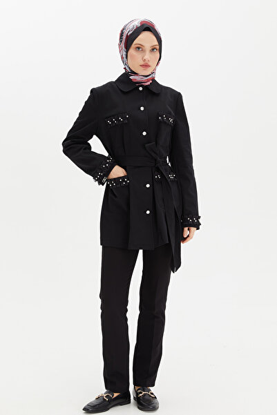 Setrms Kurdeleli Kuşaklı Ceket