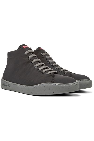 CAMPER Men's Black Hook And Loop Sneaker Boots with Zipper - PeuTouring