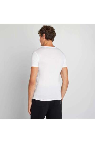KIABI Pack of 2 basic T-shirts white
