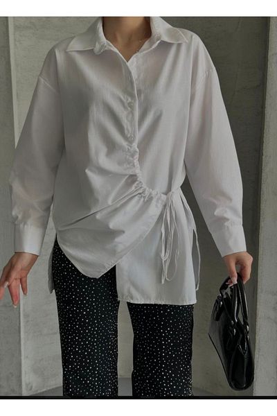 Ekim Store Drawstring Tie Shirt