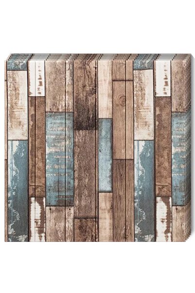 Teno Σετ 100x Tapet Panou 3D Teno®, Model Lemn, suprafata acoperire 49 mp, 70...