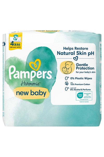 Pampers Harmonie New Baby Aloe, baby wipes - 1 * 46