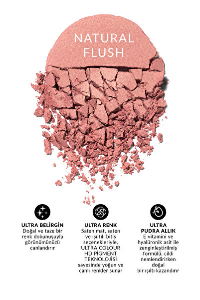 AVON Ultra Colour Pudra Allık Natural Flush
