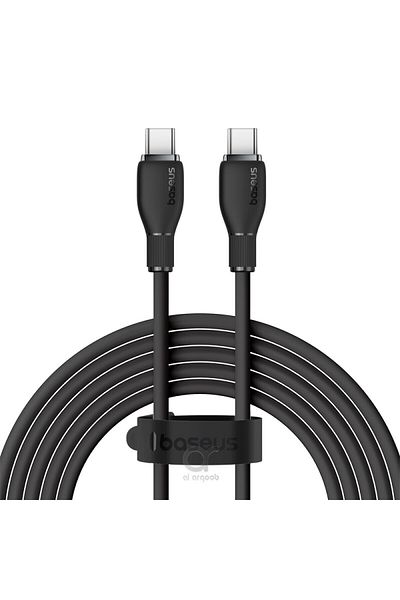 Baseus Baseus Pudding Series Fast Charging Cable Type-C to Type-C 100W 1.2M - Black