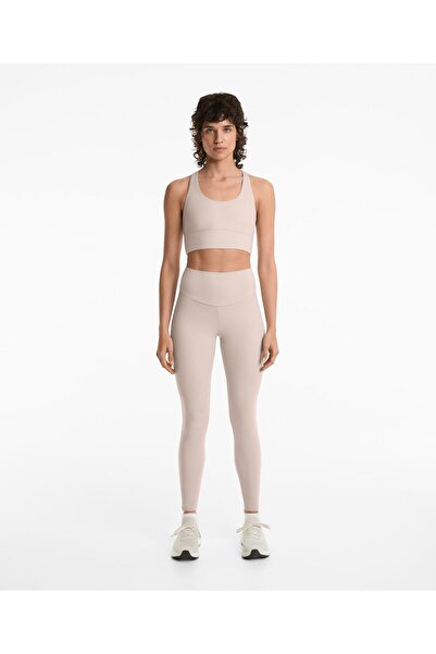 CAN ÇAPAR Άνετο γυναικείο κολάν ψηλόμεσο σε γκρι χρώμα