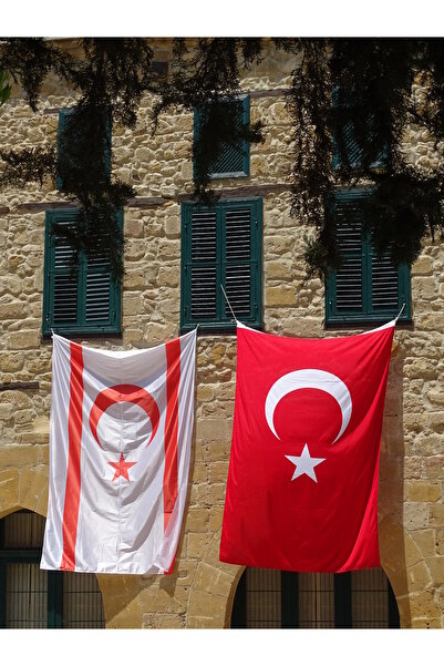 ÇELİKONLİNE TÜRK Bayrağı {100x150cm} +KKTC Bayrağı {100x150cm}