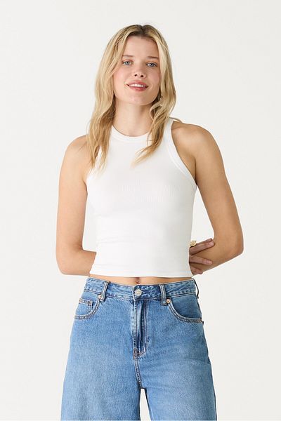 Stradivarius Basic racerback top