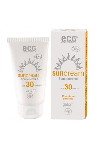 Eco Cosmetics High protection organic sunscreen cream SPF 30, Eco Cosmetics, 75 ml