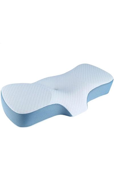 Saharaz Sleep Pillow,Ergonomic Cervical Orthopedic Sleep Pillow,Soothe Back and Neck Pain,Soft For People