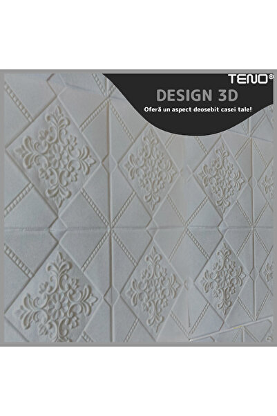 Teno Self-Adhesive Gray Wallpaper