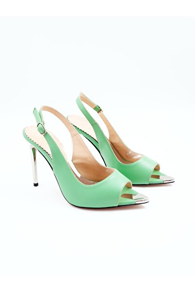 Tenau Дамски обувки с висок ток от естествена кожа