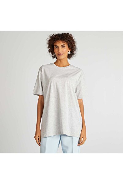 KIABI Basic slinky T-shirt GREY