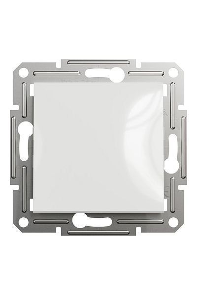 Schneider Electric Asfora White Switch Frame Included