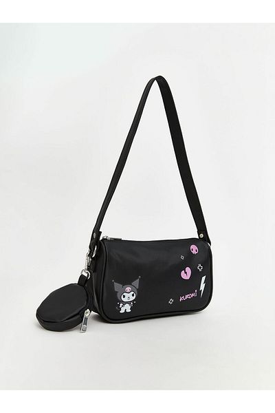 LC Waikiki New Season Kuromi Printed Girl's Shoulder Bag and Wallet - S5Qu01Z4
