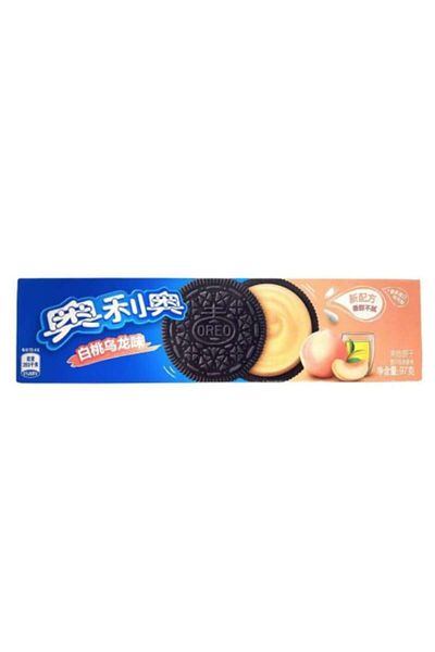 Oreo Biscuits, Peach and Oolong Tea Flavor, 97g