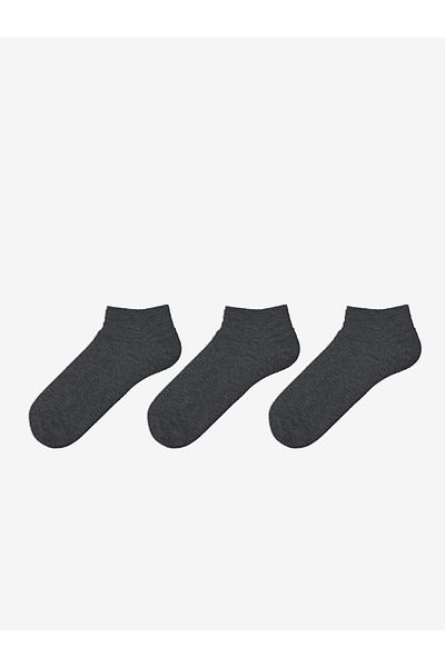 LC Waikiki New Season Men's Booties Socks 3-Piece - S5Lj80Z8