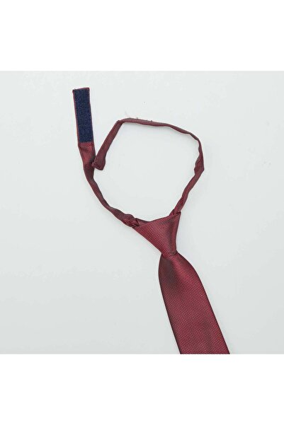 KIABI Plain satin tie RED