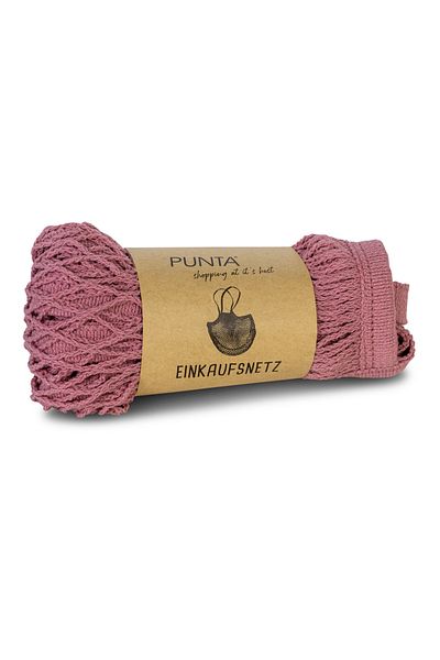 Punta shopping bag, F10396, 38 x 32 cm, mesh type, Pink