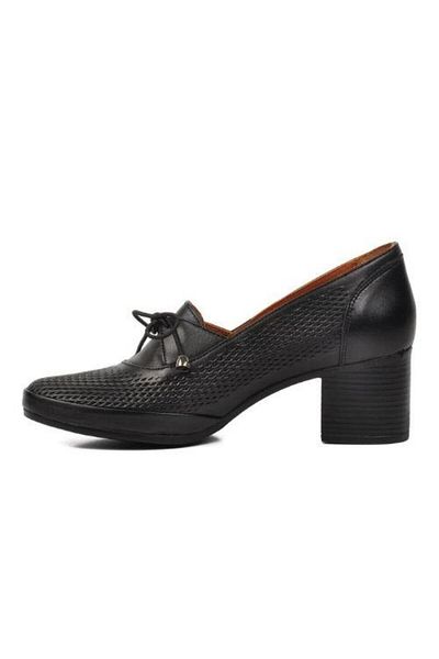 Venüs 1374Y Women's Leather Heeled Shoes