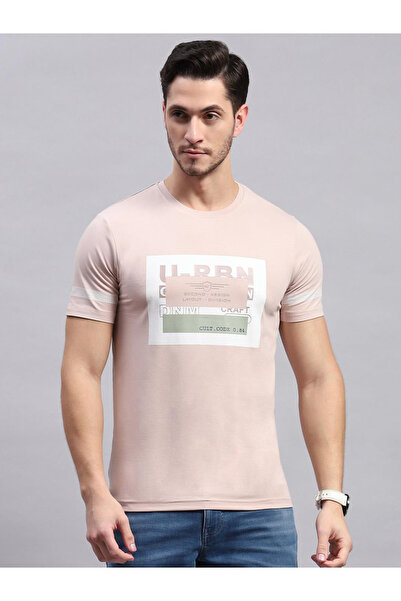 Monte Carlo By Styli تي شيرت مطبوع برقبة دائرية وقصّة عادية