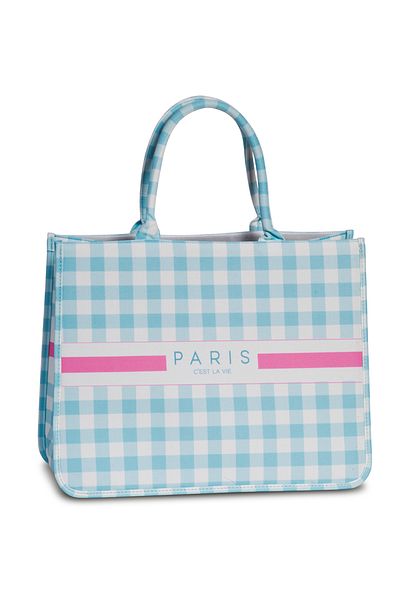 Fabrizio Bag, F50414, 43 X 35 X 18 Cm, 18 L, Light Blue