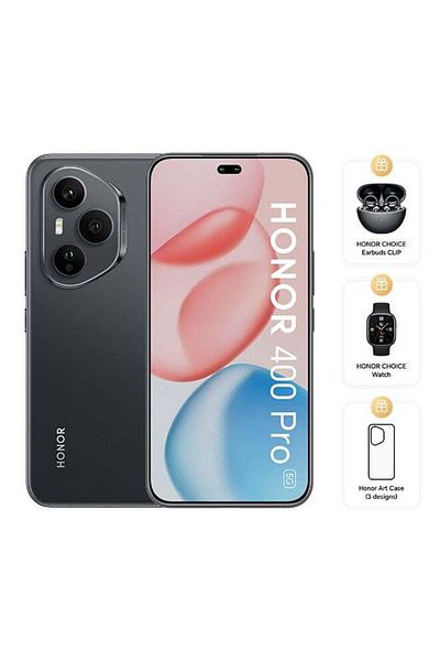 HONOR 400 برو 5G ثنائي الشريحة أسود ليلي 12 جيجابايت رام 512 جيجابايت