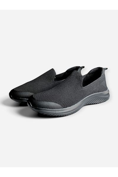 Pedwalker By Styli Textured Mesh Round Toe Slip-On Training Shoes