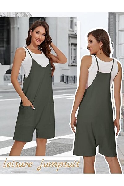 Heekpek Women's jumpsuit, dark gray, HEEKPEK