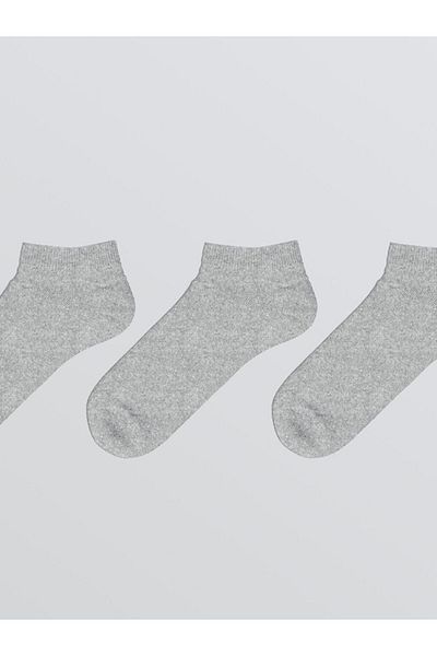 LC Waikiki New Season Men's Booties Socks 3-Piece - S5L873Z8