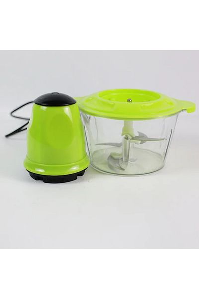 ABYZ Multifunctional Electric Chopper for Meat, Fruits and Vegetables, 2 Liters Capacity Green