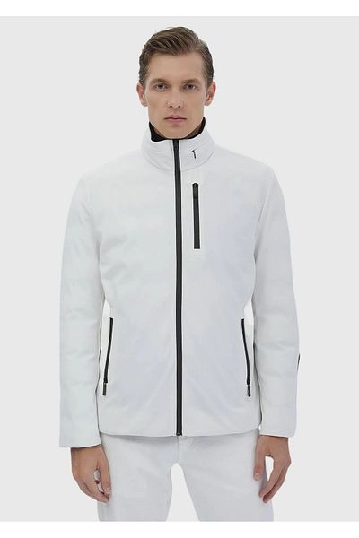 Ramsey White Woven Coat