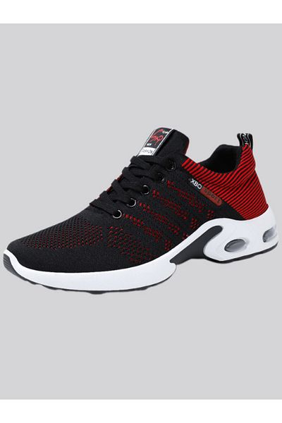 Pedwalker By Styli Two Tone Mesh Round Toe Running Shoes