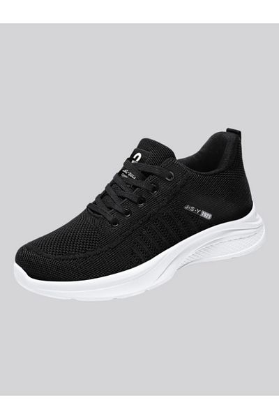 Pedwalker By Styli Plain Round Toe Cushioned Training Shoes