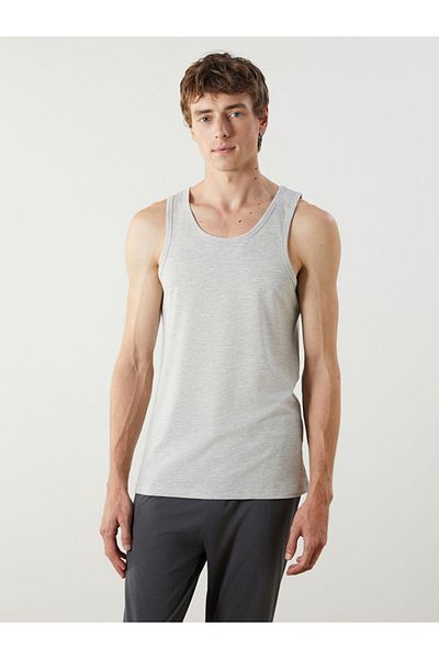 LC Waikiki New Season U Neck Combed Cotton Men's Undershirt 2-Piece - S50030Z8