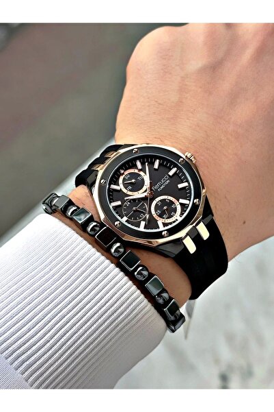 Ferrucci Function FCF 0425 03469S.05 Silikon Kordon Erkek Kol Saati