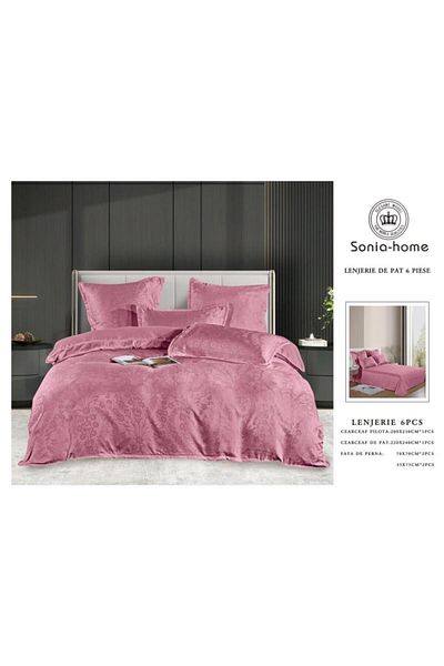 sonia home damasc 6-piece satin cotton underwear – Sonia Home Damasc Dusty Rose