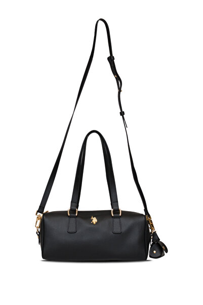 U.S. Polo Assn. حقيبة كتف نسائية سوداء Us25578