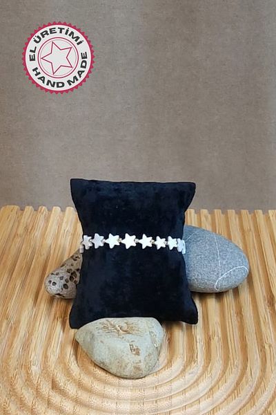 Uretti - Özlem 9422 3052 Handmade Star Natural Stone Women's Bracelet