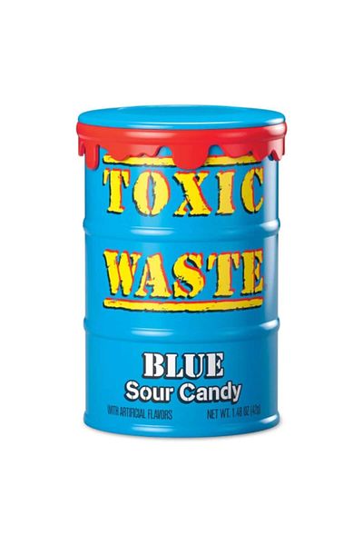 Toxic Waste Blue Sour Candy, Bomboane Acre 42 g