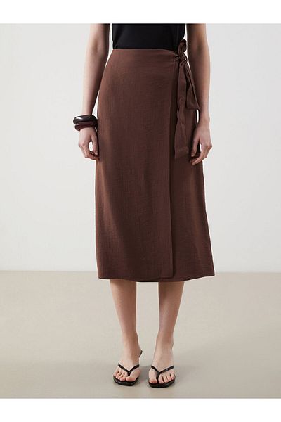 LC Waikiki New Season Women's Elastic Waist Skirt - S5Kl15Z8