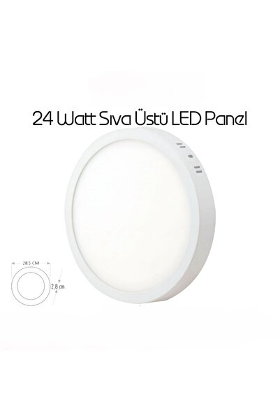 BMG Aydınlatma 24W Sıva Üstü LED Spot Armatür Ofis, Ev, Koridor,Balkon İçin T...