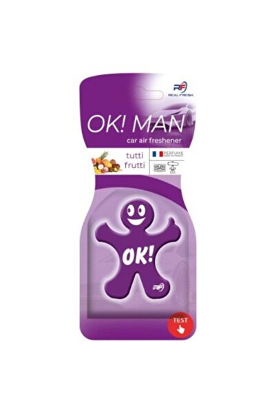 Real Fresh odorizant auto, OK!MAN Polimer Tutti Frutti