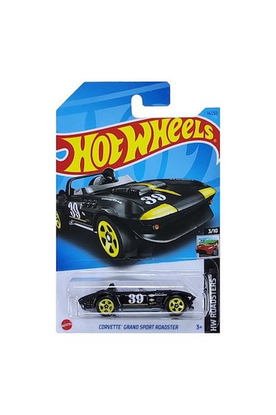 HOT WHEELS Corvette Grand Sport Roadster, Black
