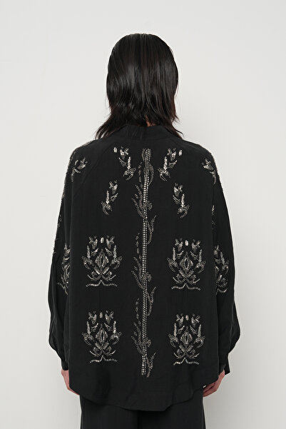 Orfeo Negro ΓΥΝΑΙΚΕΙΟ ΚΙΜΟΝΟ ΜΕ ΠΕΤΡΙΝΕΣ ΧΑΝΤΡΕΣ ΠΙΣΩ ΚΑΙ ΜΑΝΙΚΙΑ ΜΕ ΠΕΤΡΑ ΚΕ...