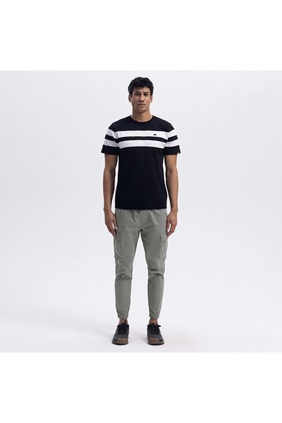 Ellesse Ανδρικό μαύρο μπλουζάκι Em125-bk